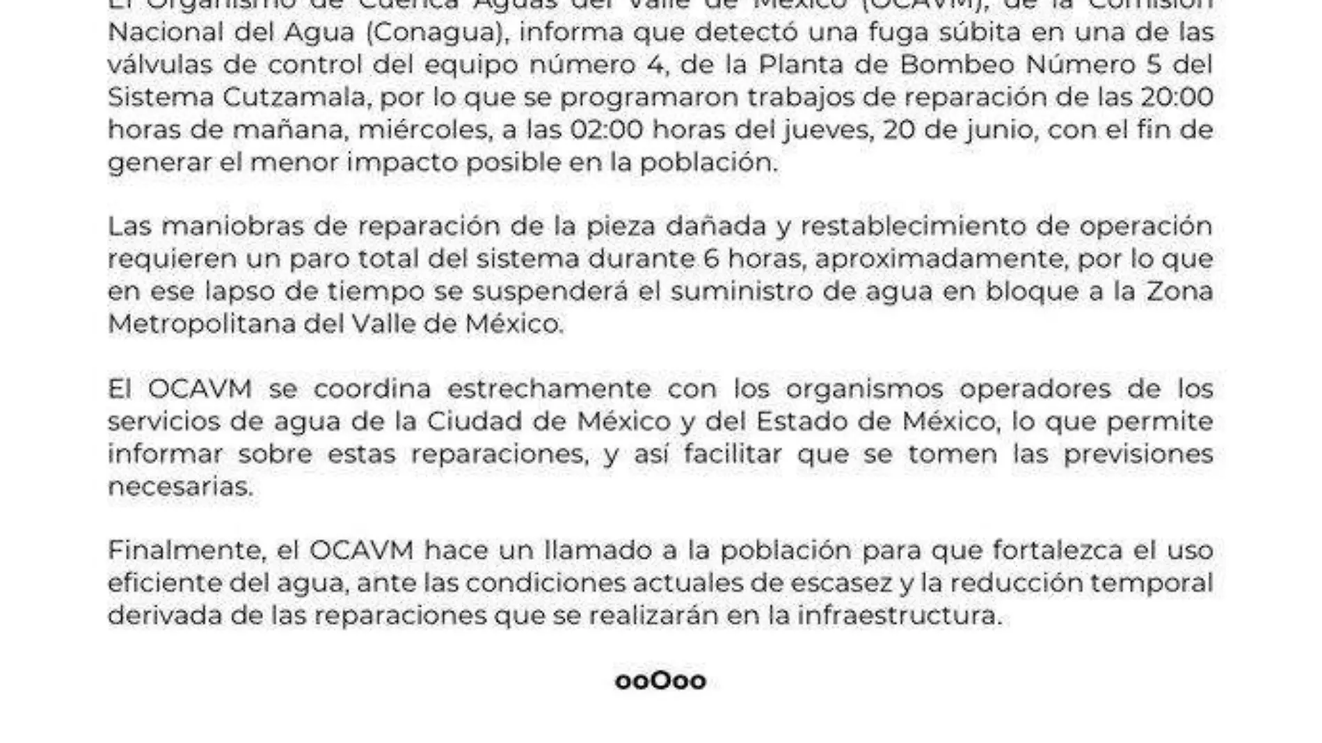 CDMX y Edomex sin agua: suspenderán servicio del Sistema Cutzamala por fuga